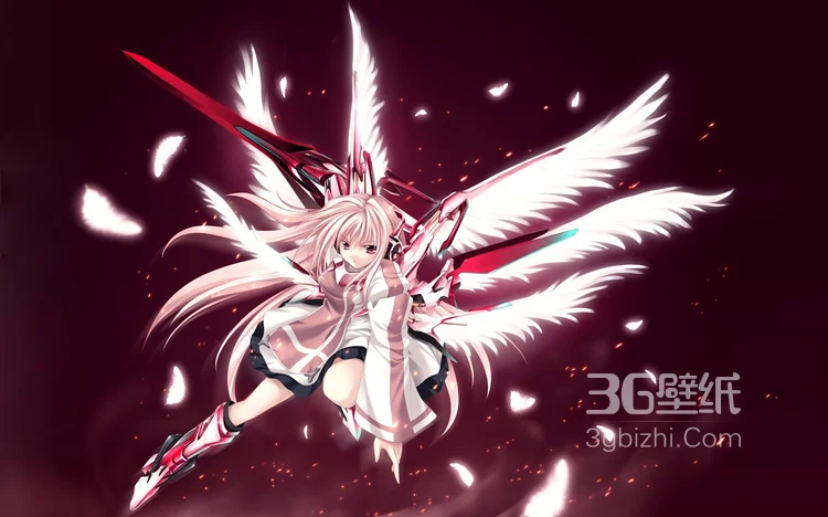 是天使还是魔鬼，高清带翅膀的动漫人物图片大全10