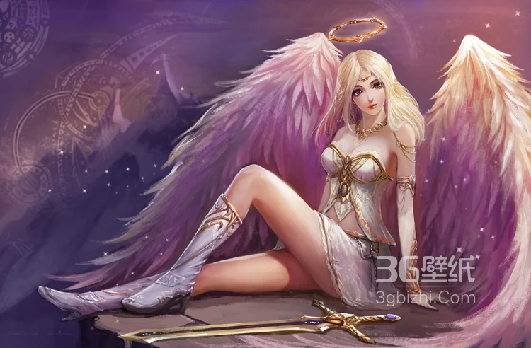 是天使还是魔鬼，高清带翅膀的动漫人物图片大全7