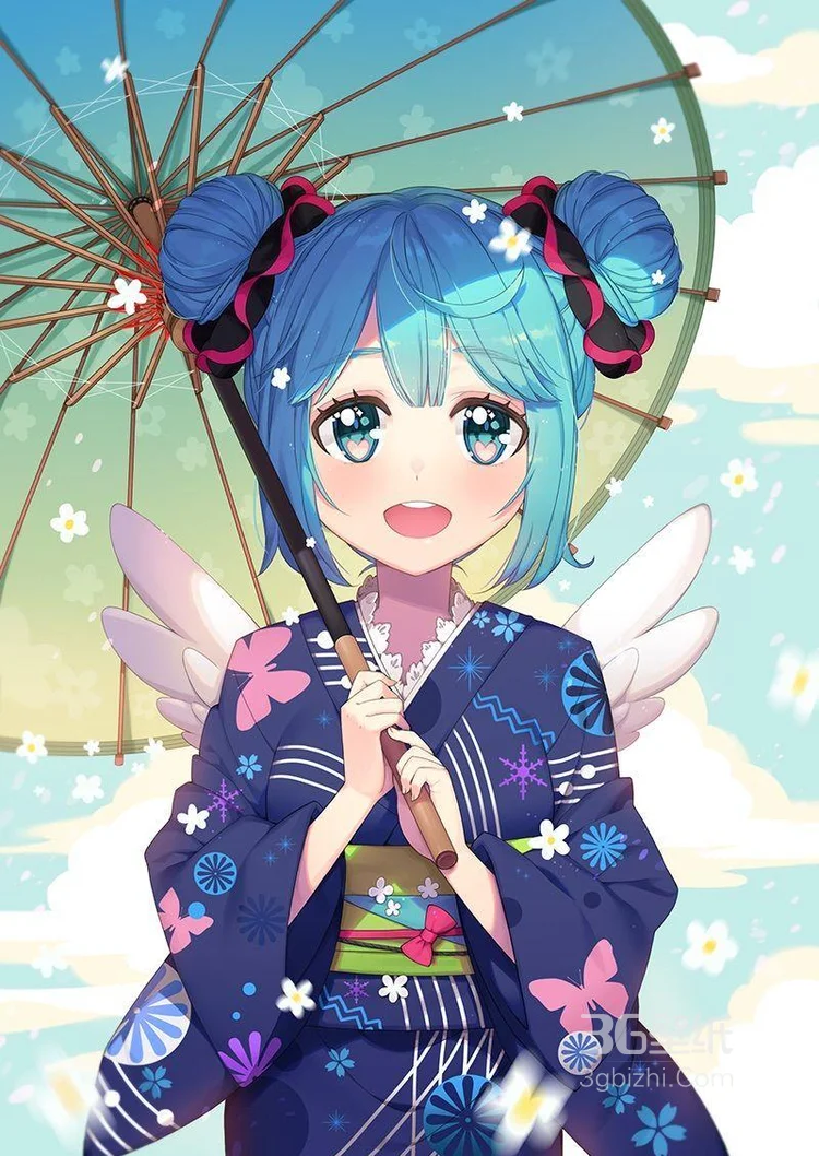 动漫女生，学生，可爱的动漫女孩图片2