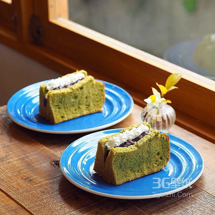 小清新早餐甜食配咖啡的美食图片8