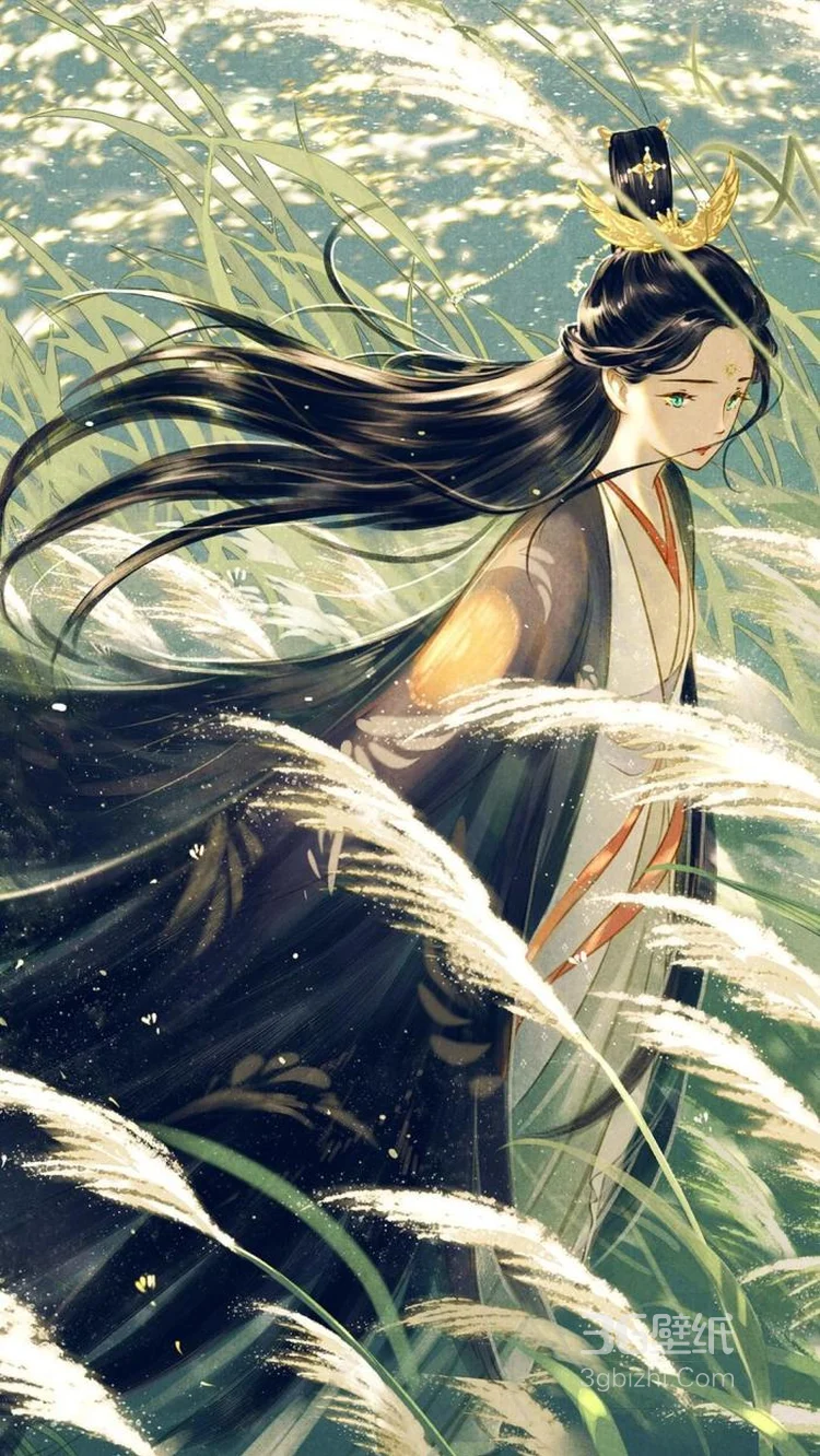 古风美人 古代的小姐们的手绘图片3