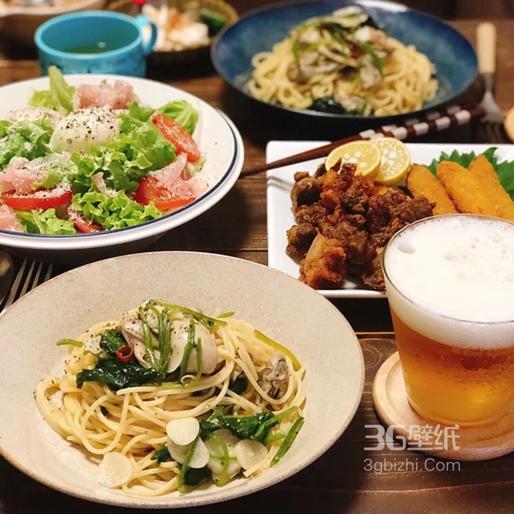 精美的凉拌，寿司，拌面，沙拉等美食图片9