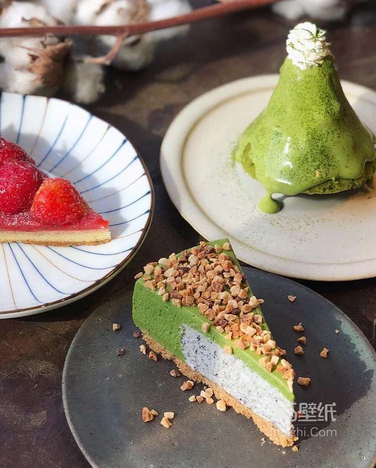 绿色的蛋糕会不会让你更有食欲呢？6