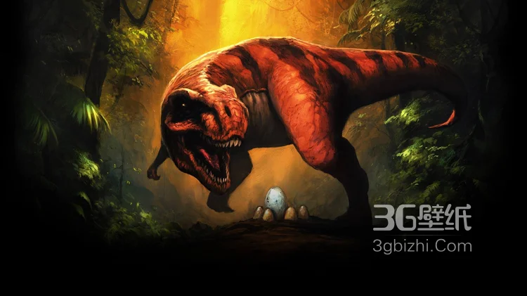 远古恐龙霸王龙，暴龙高清图片2