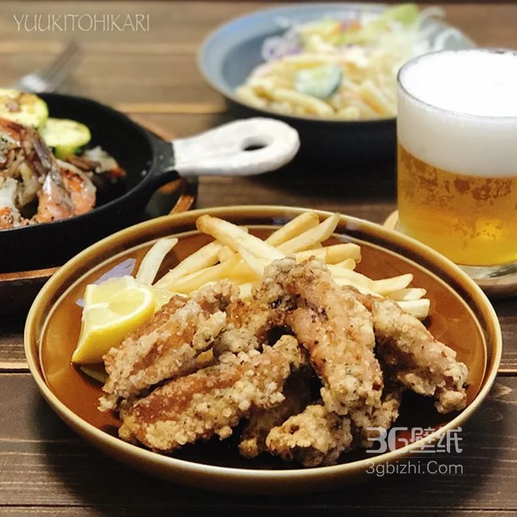 精美的凉拌，寿司，拌面，沙拉等美食图片3