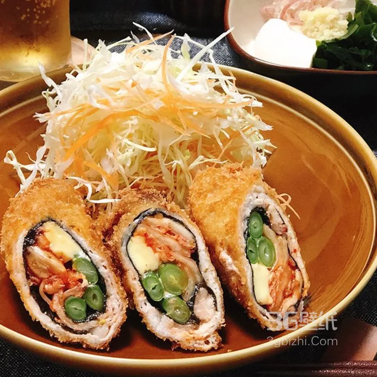 精美的凉拌，寿司，拌面，沙拉等美食图片8