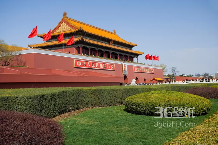 北京长安街天安门高清图片1