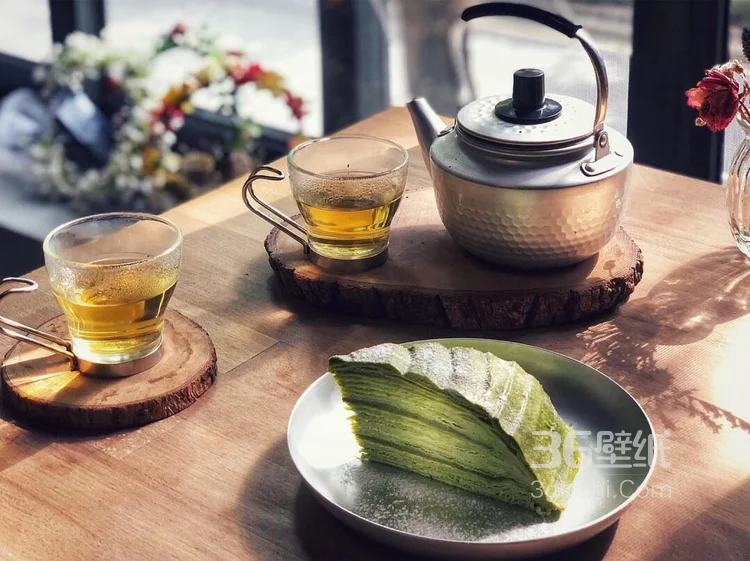 绿色的蛋糕会不会让你更有食欲呢？4