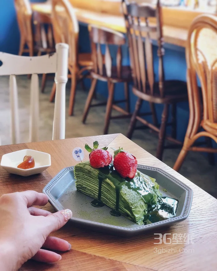 绿色的蛋糕会不会让你更有食欲呢？5