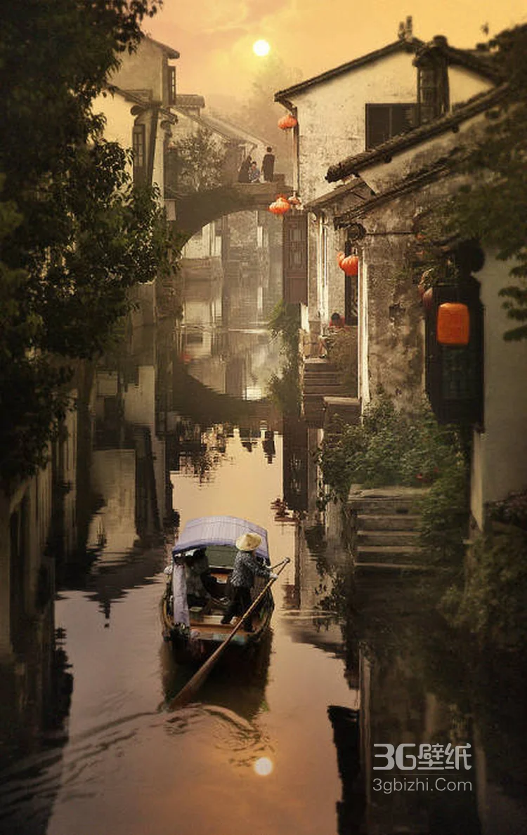 街边小巷唯美人物景色图片，最爱的还是这人间烟火9