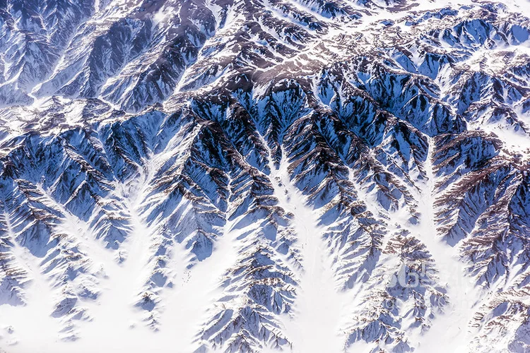 世界七大山系之一“天山”鸟瞰全景图唯美壮观图片9