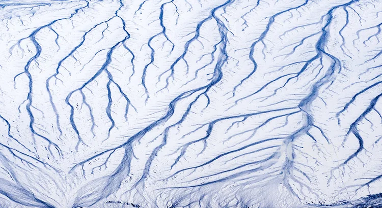 世界七大山系之一“天山”鸟瞰全景图唯美壮观图片2