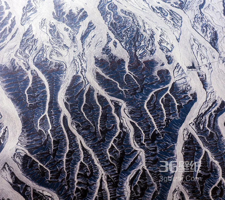 世界七大山系之一“天山”鸟瞰全景图唯美壮观图片4