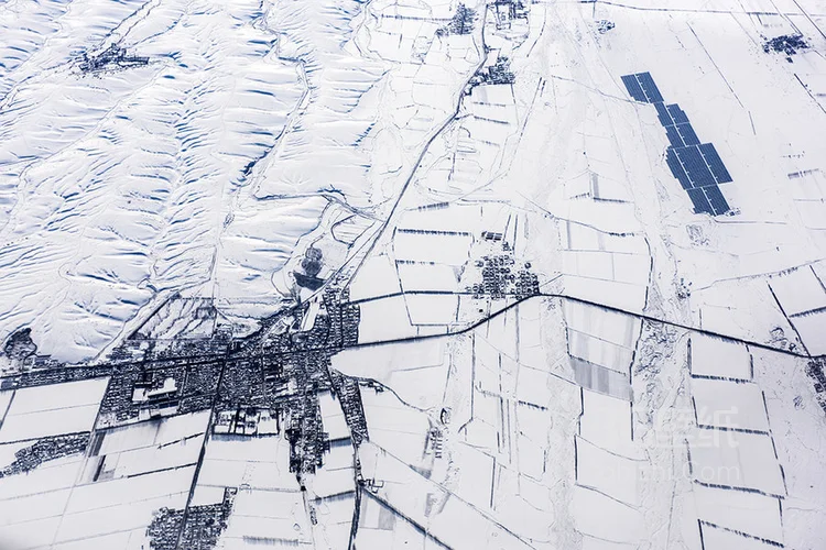 世界七大山系之一“天山”鸟瞰全景图唯美壮观图片5