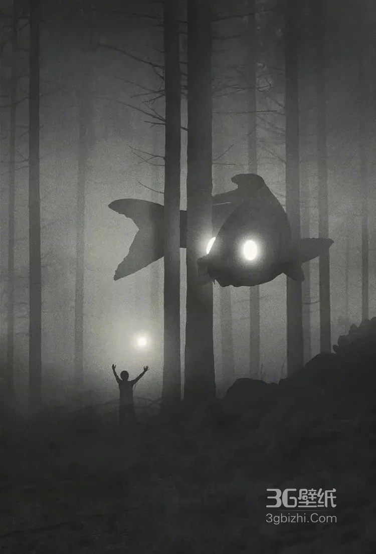 一个抑郁症画家的作品，他说这就是他的内心世界4