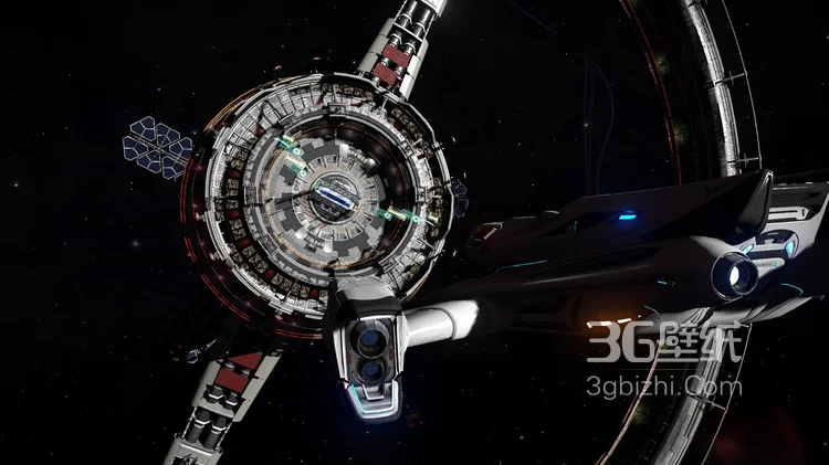 太空空间站，卫星，星球轨道图片大全7