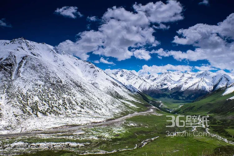 “纵贯天山脊梁的景观大道”天山独库公路唯美景色图片6