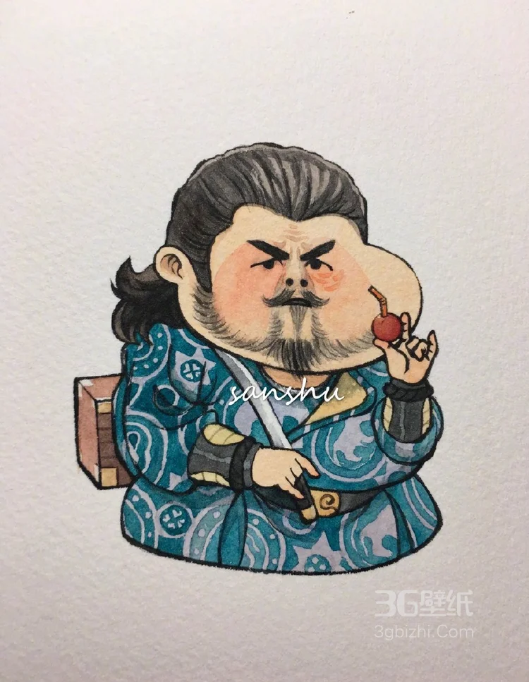 雷佳音夸赞不同网友所画的各版本张小敬漫画图片8