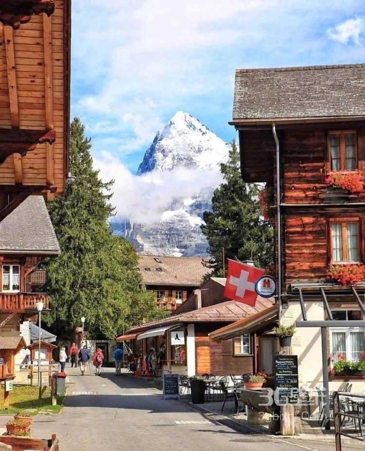 如画般的小镇风景，来自瑞士某小镇唯美景色美图欣赏6