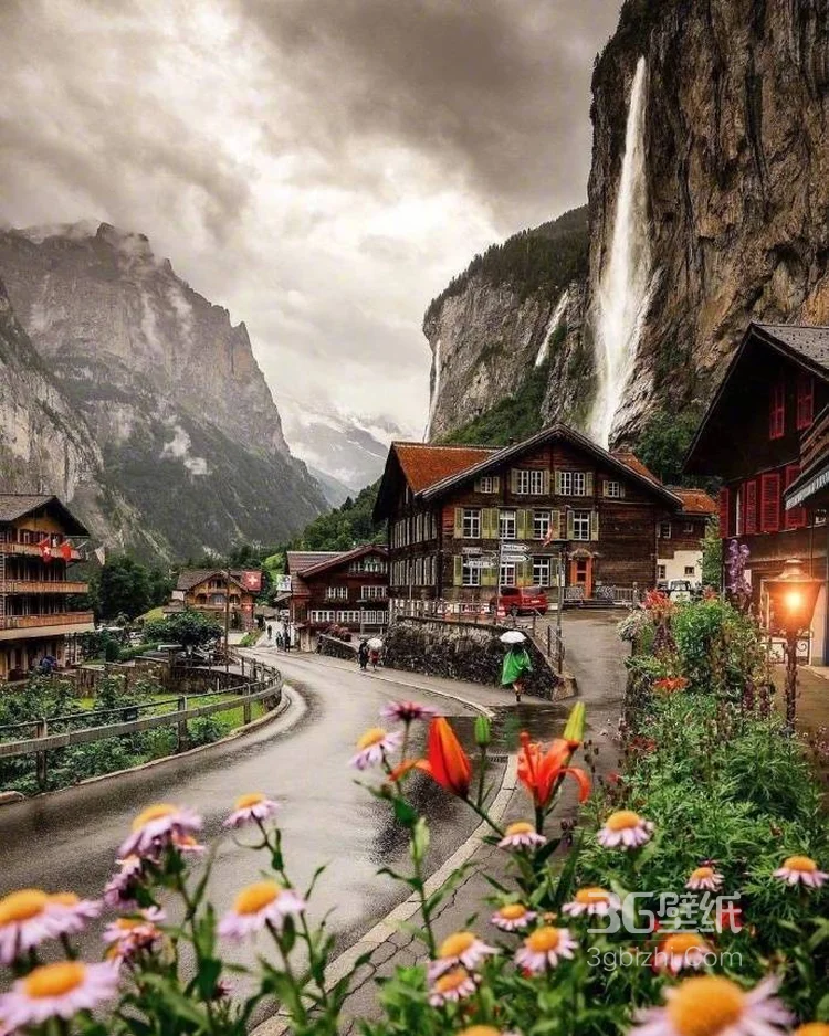 如画般的小镇风景，来自瑞士某小镇唯美景色美图欣赏7