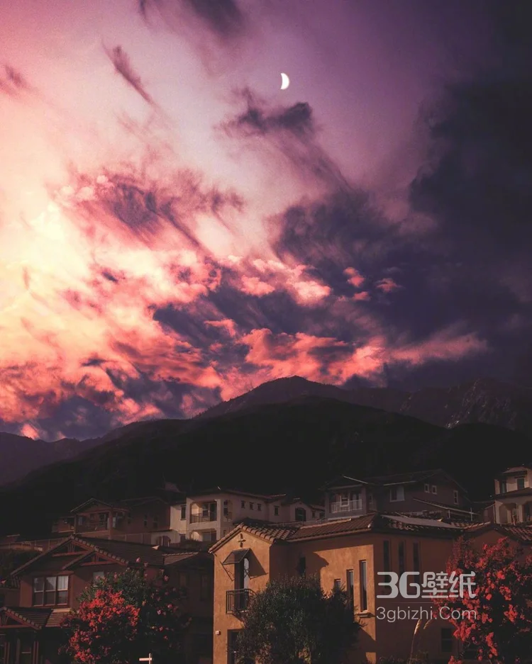 唯美的夜色，清风与月白唯美图片，就像温柔秋夜里的梦6