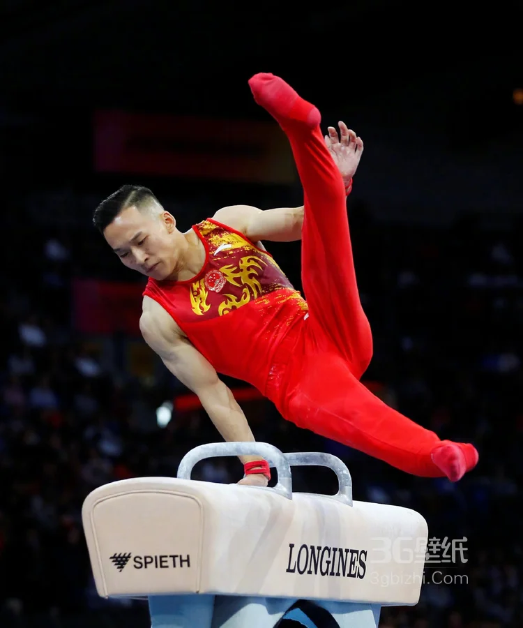 中国体操男团场上英姿，2019年体操世锦赛男团决赛图片7