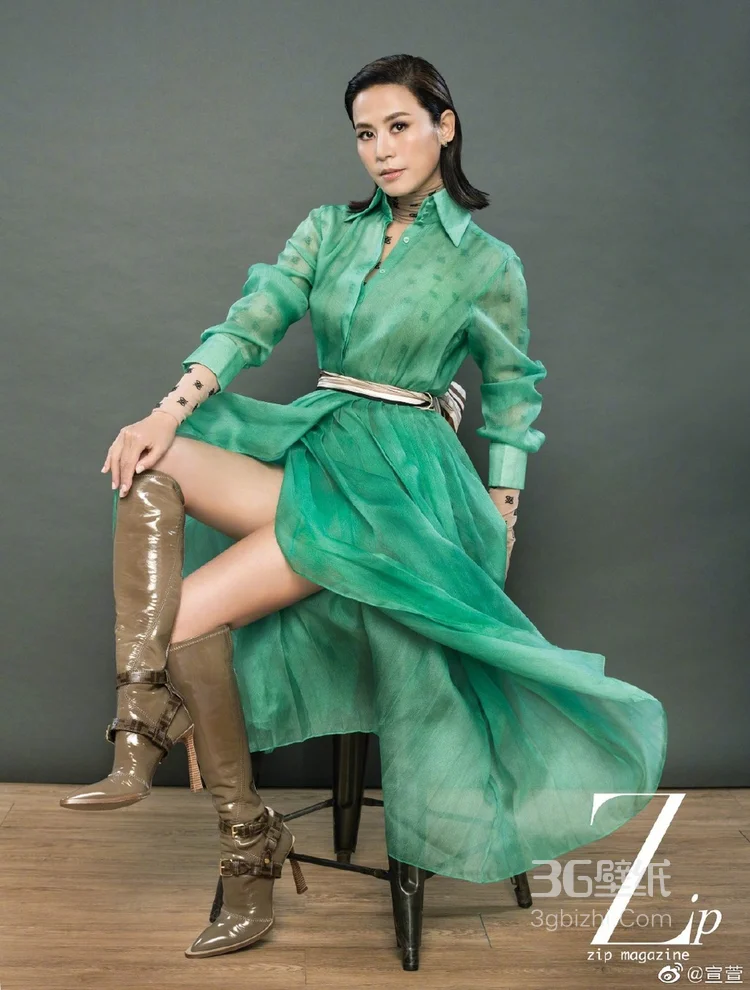 宣萱，古天乐拍摄“友情的最大学问”主题杂志写真图片6