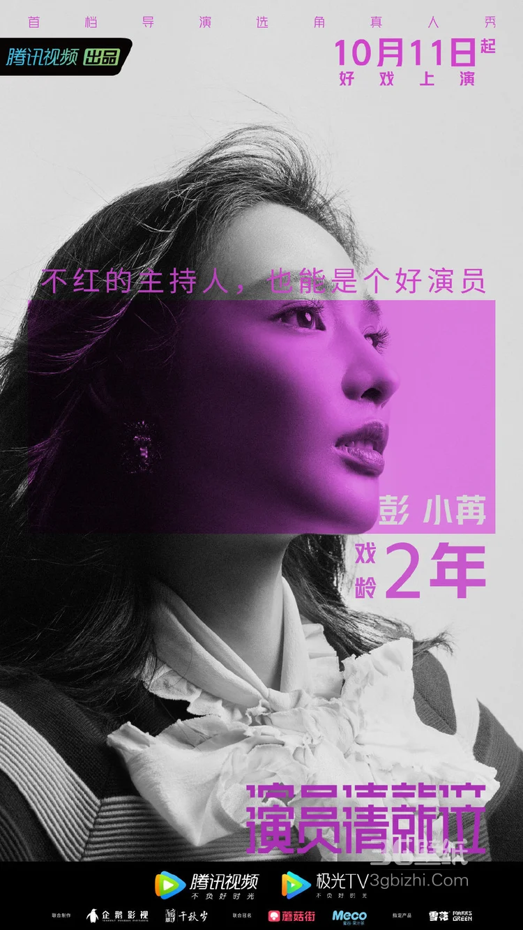 10月11日开播,选角真人秀《演员请就位》21名演员高清海报21