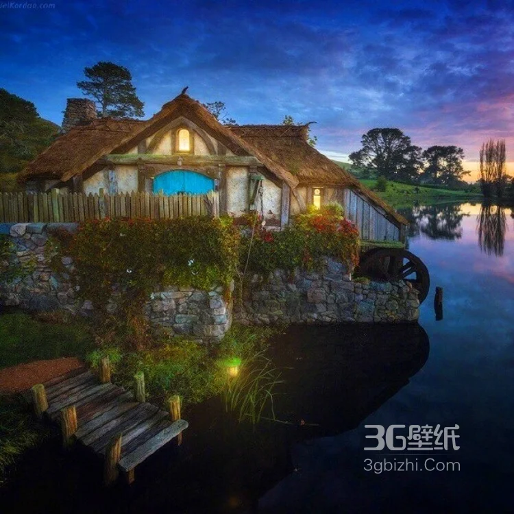 新西兰 玛塔玛塔小镇景色图片，梦幻中的童话世界6