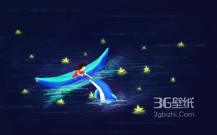 浪漫的二次元插画，唯美梦幻的动漫场景及人物图片4