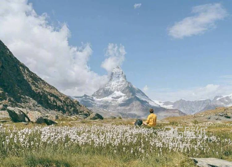 金秋十月的瑞士阿尔卑斯山脉 唯美自然风光阿尔卑斯山美图6