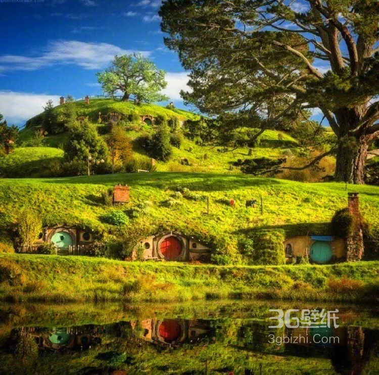 新西兰 玛塔玛塔小镇景色图片，梦幻中的童话世界8