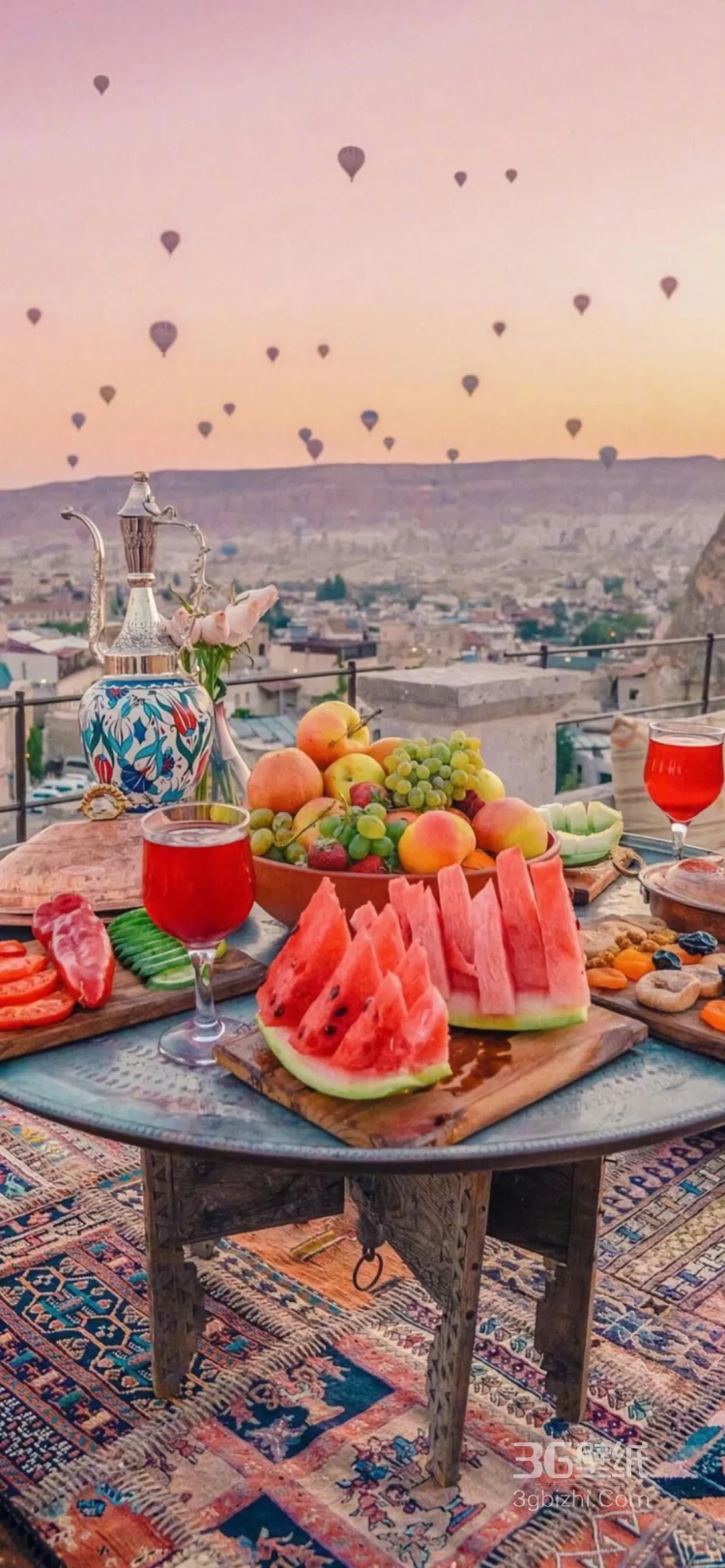 旅游风景美食图片，美食与风景视觉和味觉的享受5