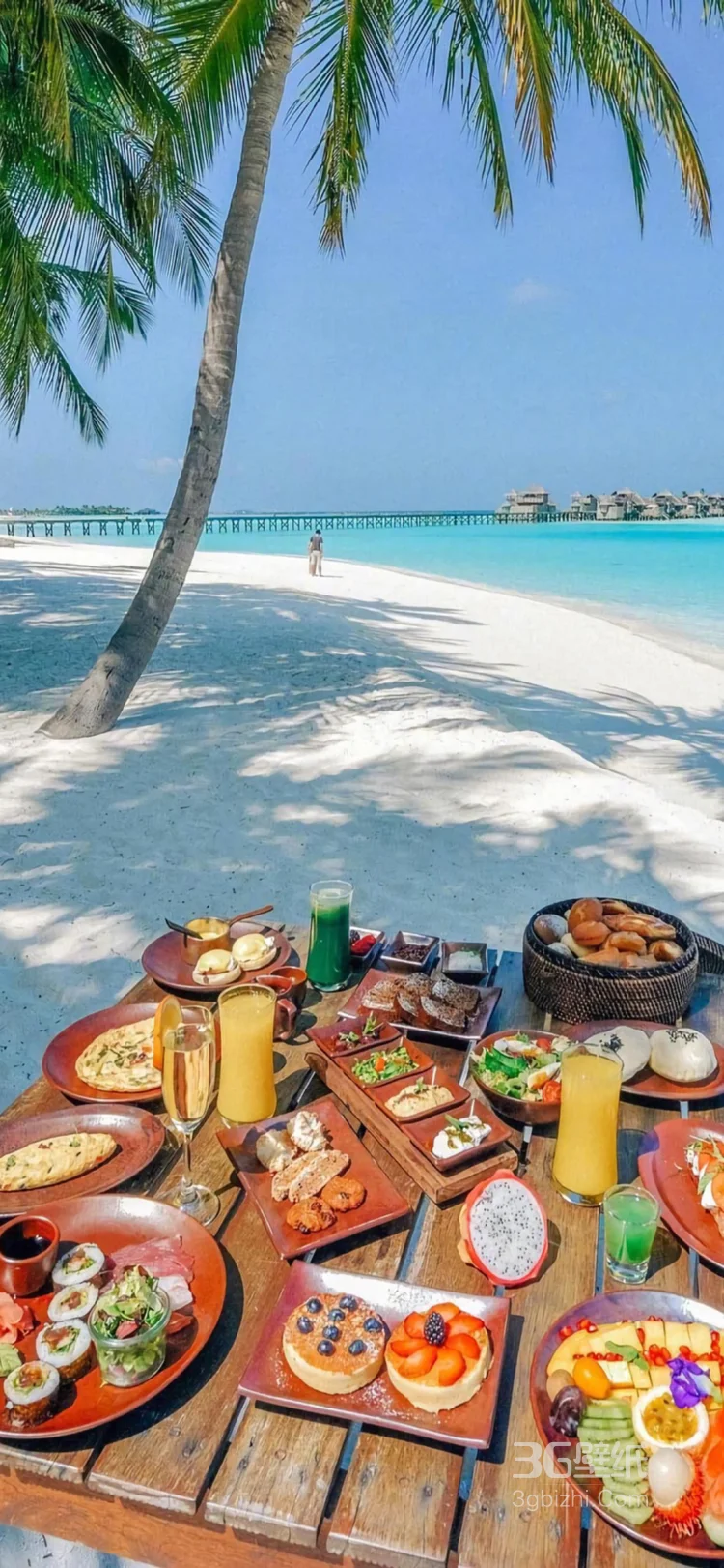 旅游风景美食图片，美食与风景视觉和味觉的享受4