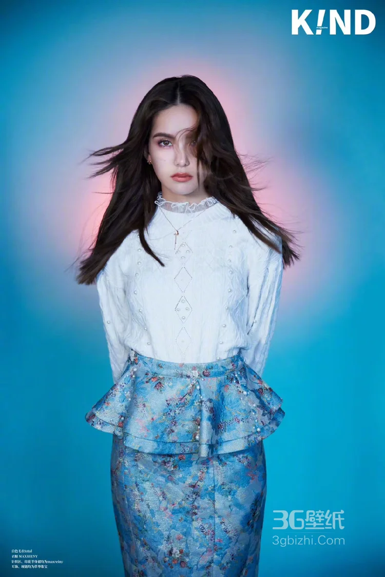 昆凌化身人鱼酷美时尚杂志写真图片7