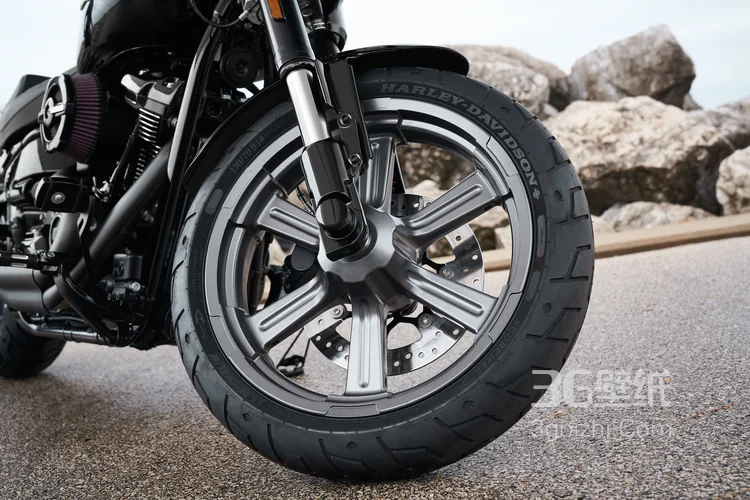 高清无水印重型机车和哈雷机车骑士的图片14