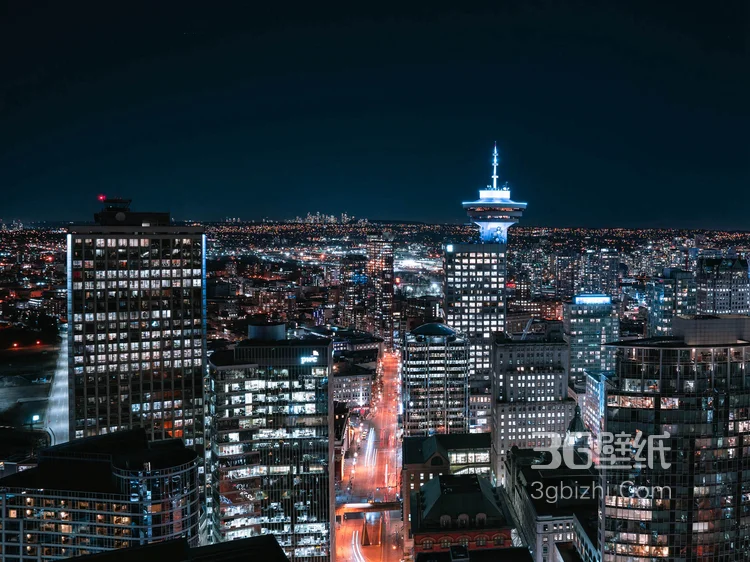 唯美的繁华城市风景图片19