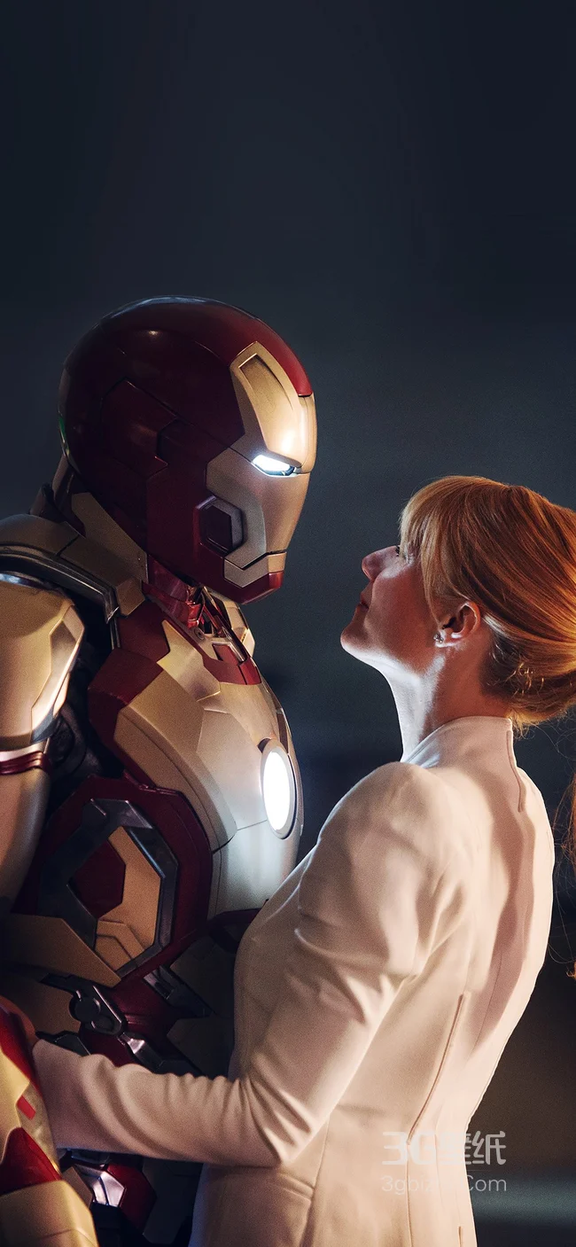 钢铁侠和小辣椒拥抱1
