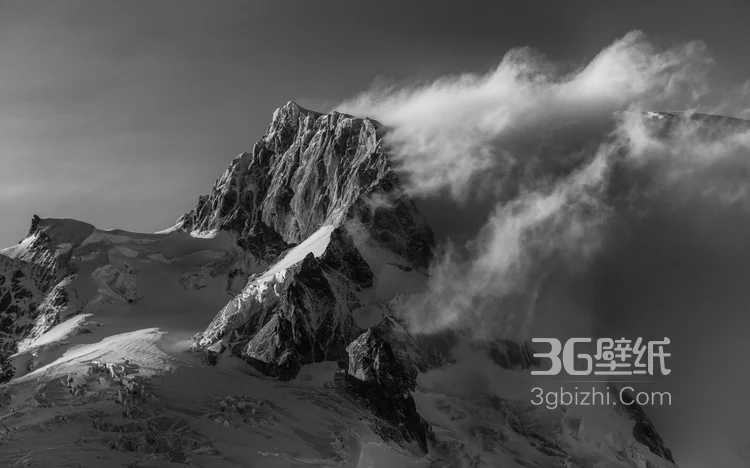 雪景图片，雪后山中各种美丽的景物图片8