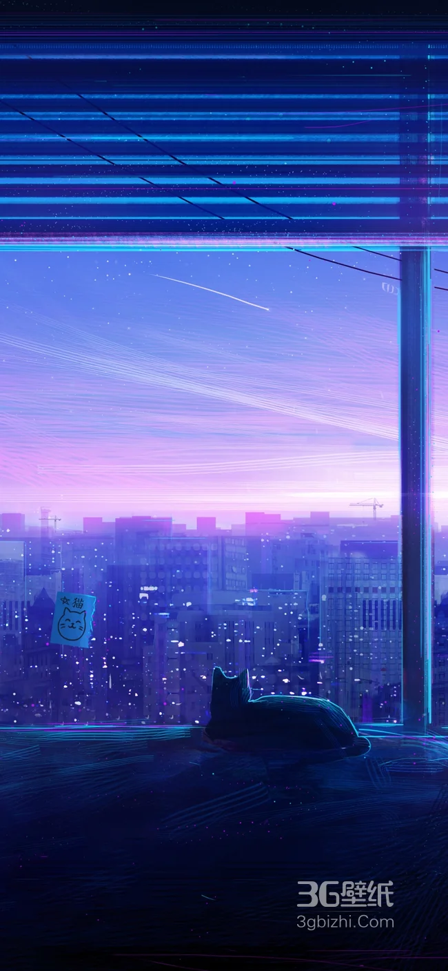 趴在天台上的猫1