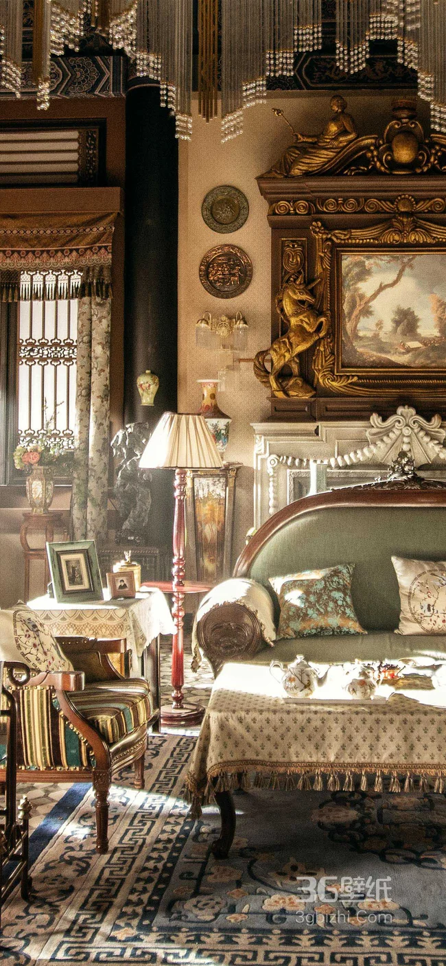 欧美建筑室内装饰手机壁纸1