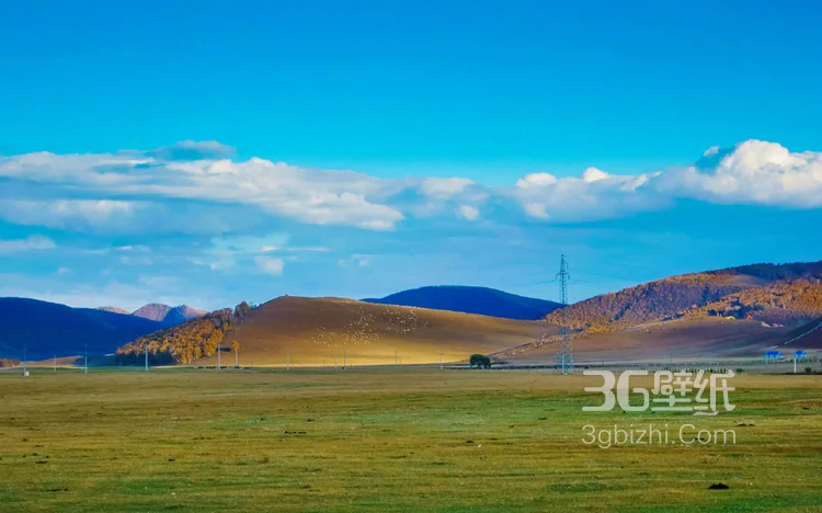 乌兰布统大草原唯美高清景色风光图片3
