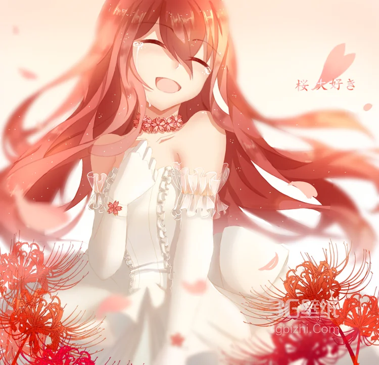 江南老贼的上衫绘梨衣超清二次元动漫插画美图1