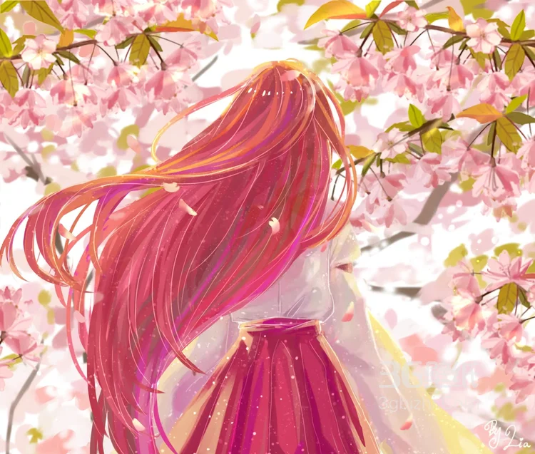 江南老贼的上衫绘梨衣超清二次元动漫插画美图4