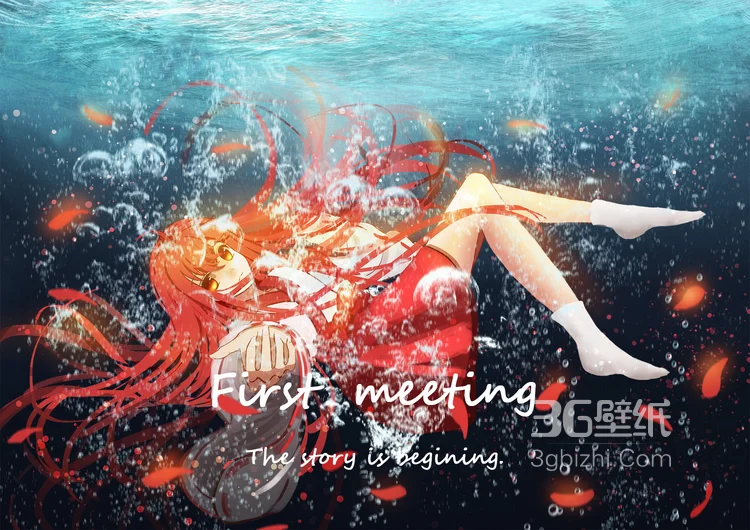 江南老贼的上衫绘梨衣超清二次元动漫插画美图2