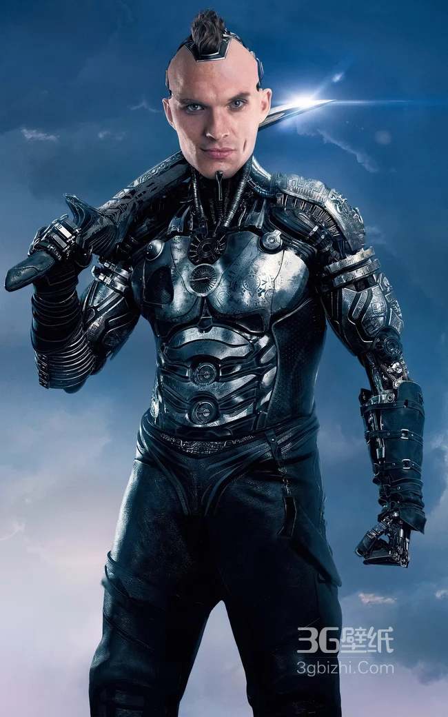 战斗天使阿丽塔剧中赏金猎人扎潘个人手机壁纸1