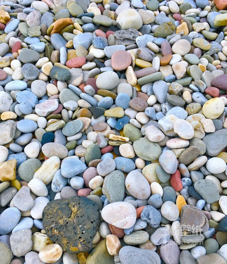 石头，鹅卵石，以及五颜六色的石头唯美图片5