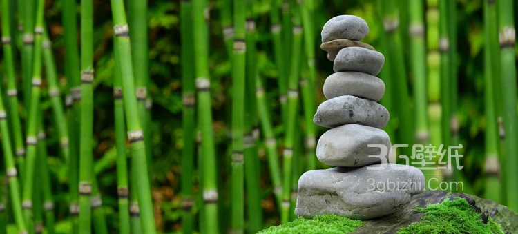 石头，鹅卵石，以及五颜六色的石头唯美图片10