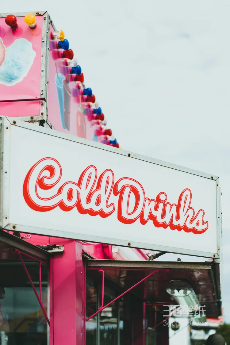 街头的各式广告牌，商铺广告唯美高清摄影图片5