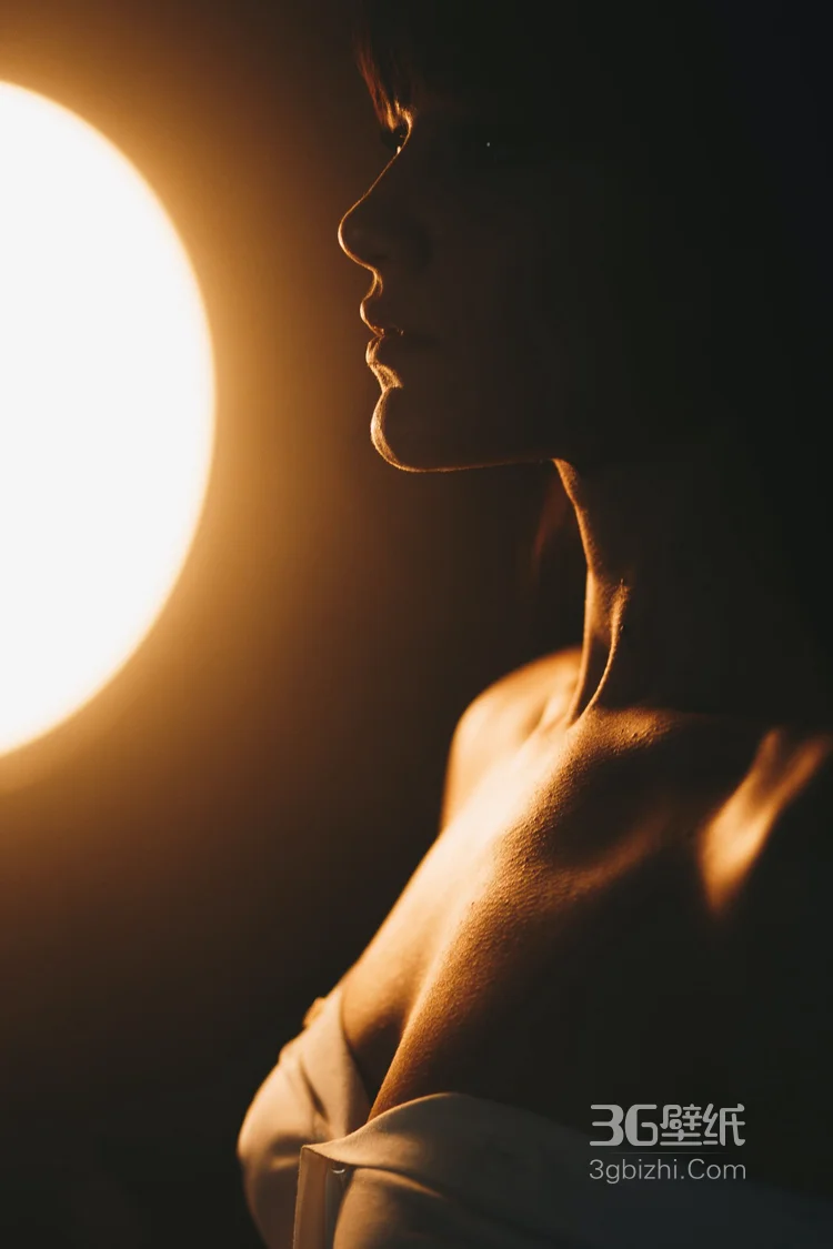 欧美女性，颈部，局部，近距离微距摄影唯美不露脸图片3